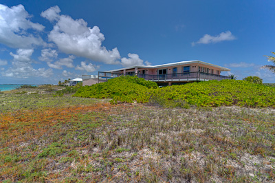 View from the beach